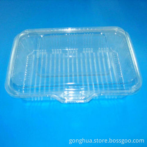 PET Food Plastic Box with High Quality, OEM, Customized Designs are Accepted